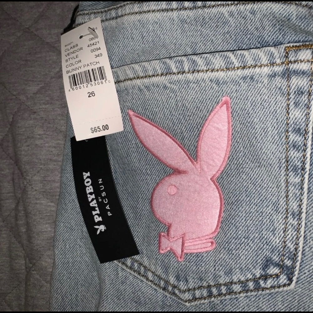 Pacsun Playboy Bunny Boyfriend jeans